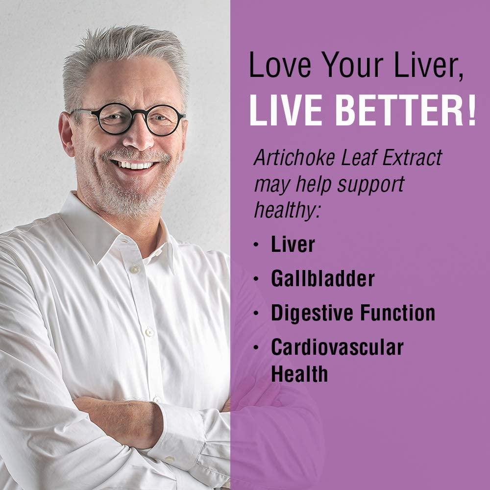 Solaray Artichoke Leaf Extract 600mg Liver & Gall Bladder Support