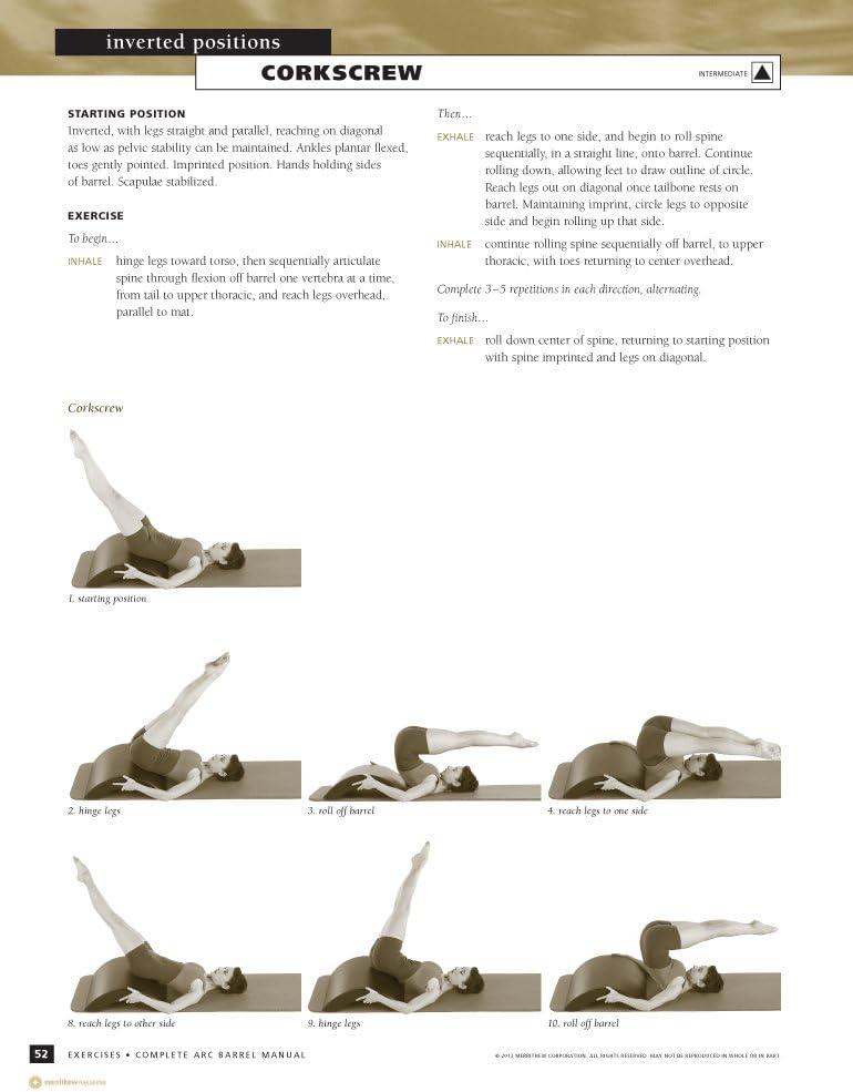 STOTT PILATES Manual Complete Arc Barrel