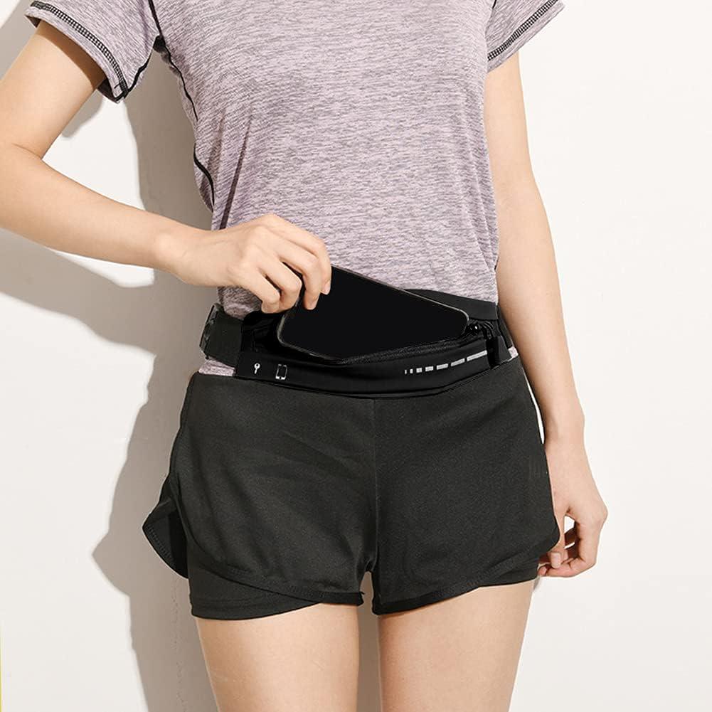 Reflective Running Belt Fanny Pack Water Resistant Waist Bag for