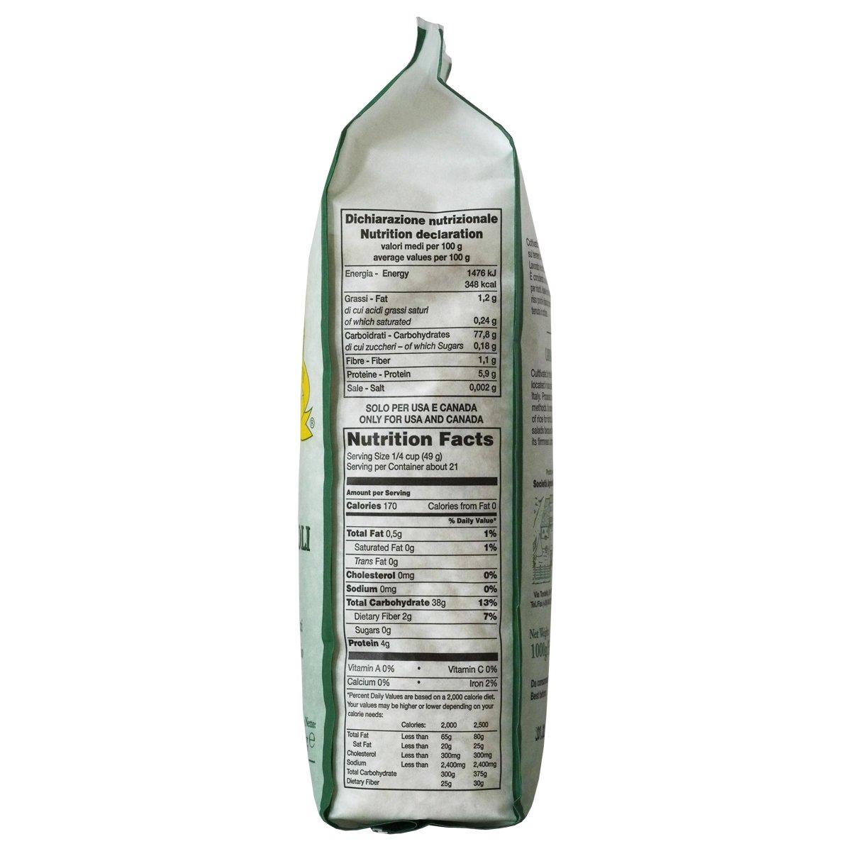 Riso Carnaroli Melotti Italian Classic Risotto Rice 2.2lb (1kg) 2.2