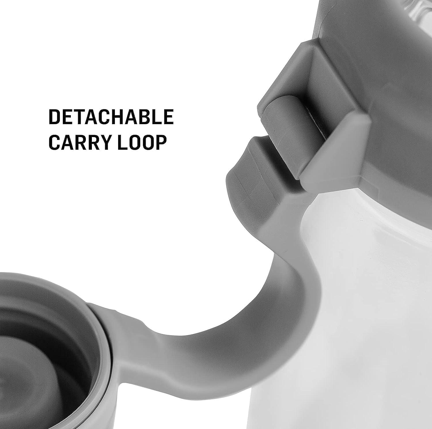 BlenderBottle Mantra Glass Shaker Bottle for Protein Mixes 20Ounce