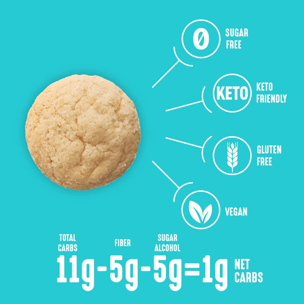 Lakanto Sugar Free Cookie Mix Monk Fruit Sweetener, 1g Net Carb