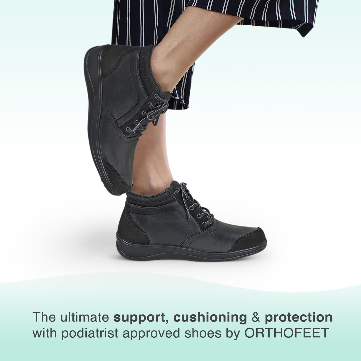 Ankle Boots Plantar Fasciitis Support Boots Orthofeet Women's