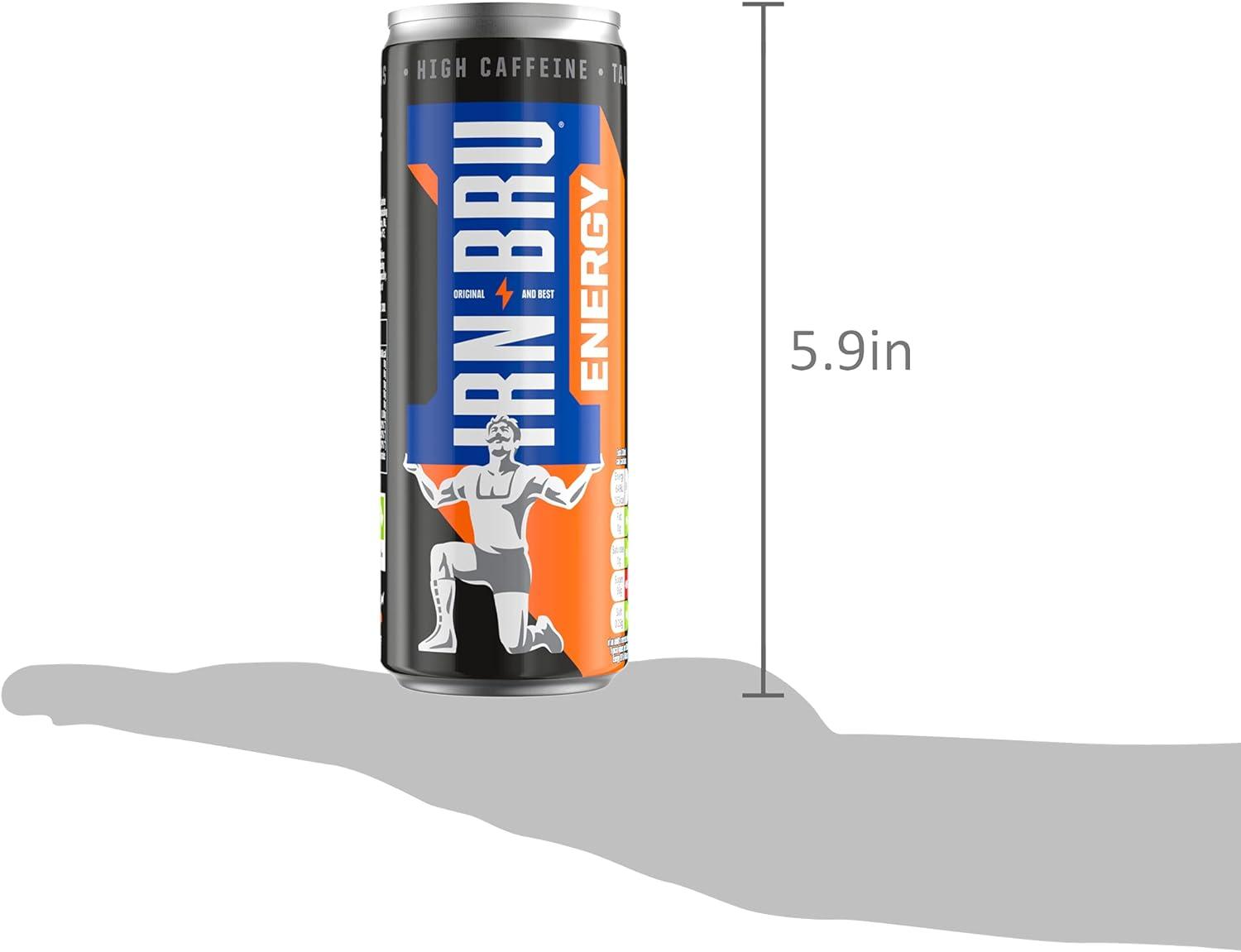 IRNBRU Energy Drink The Iconic Taste of IRNBRU with Taurine Caffeine