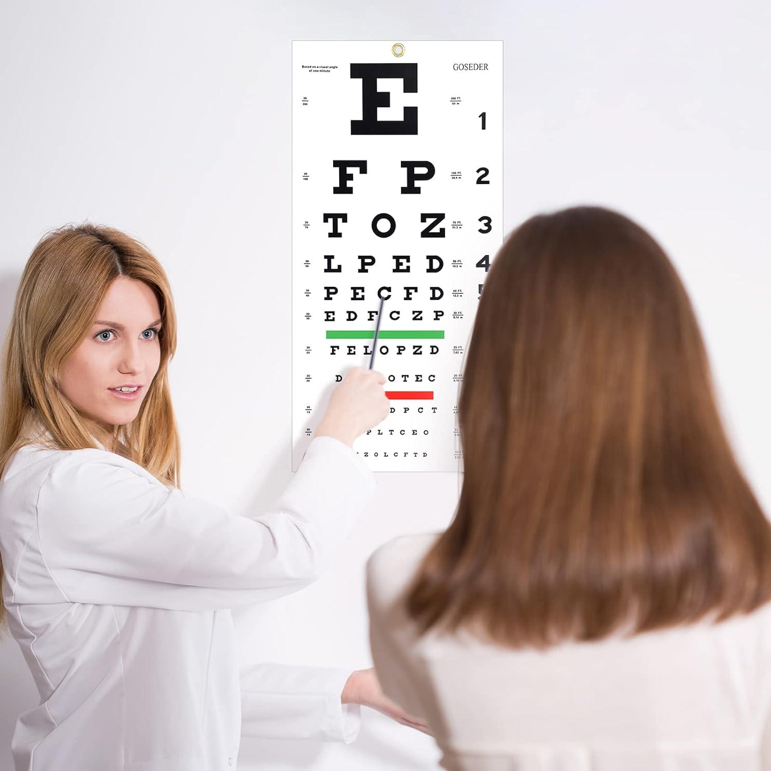 Bulk Wholesale Snellen AND Kindergarten / Children Plastic Eye Vision Exam  Test Wall Charts 22 by 11 in. - 10 Pack Set – Elite Medical Instruments