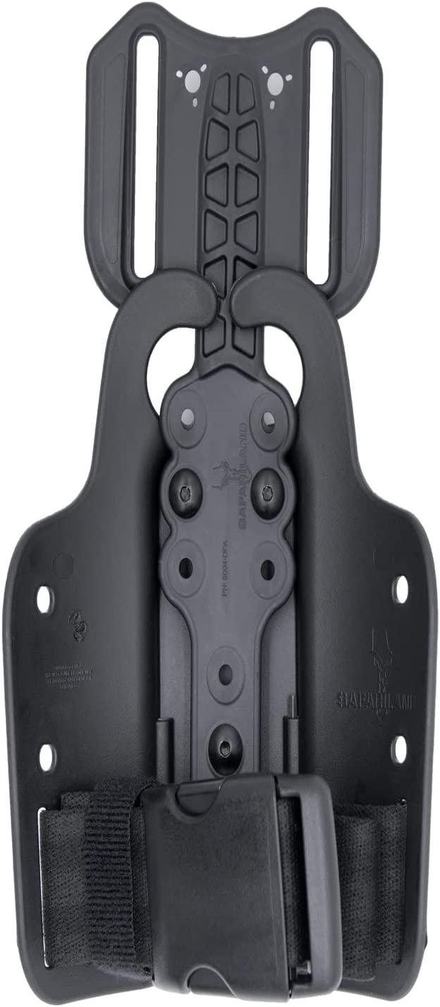 Safariland Drop Flex Adapter with Leg Shroud Assembly Polymer Black