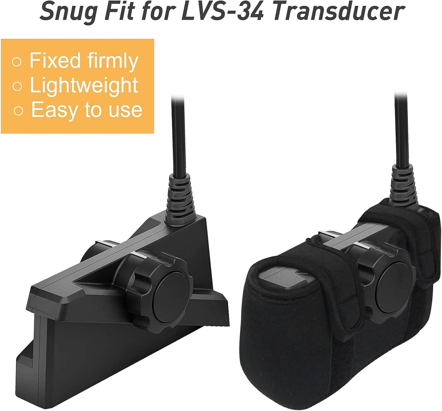 LVS34 Cover, Transducer Cover for Garmin Livescope Plus LVS34, Underwater  Live Sonar Transducer Protective Cover