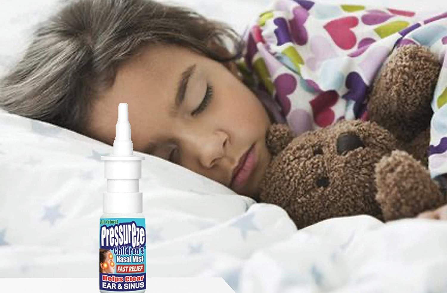 Pressureze All Natural PreservativeFree Sterile Nasal Spray for