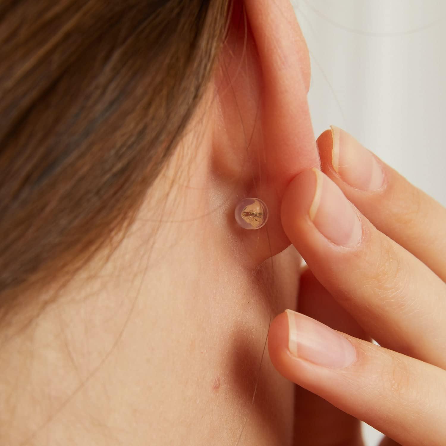 Free Hypoallergenic Rubber Earrings Backs – Lireille
