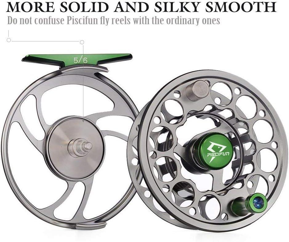 Piscifun Sword Fly Fishing Reel, CNC-Machined Aluminum Alloy Fly