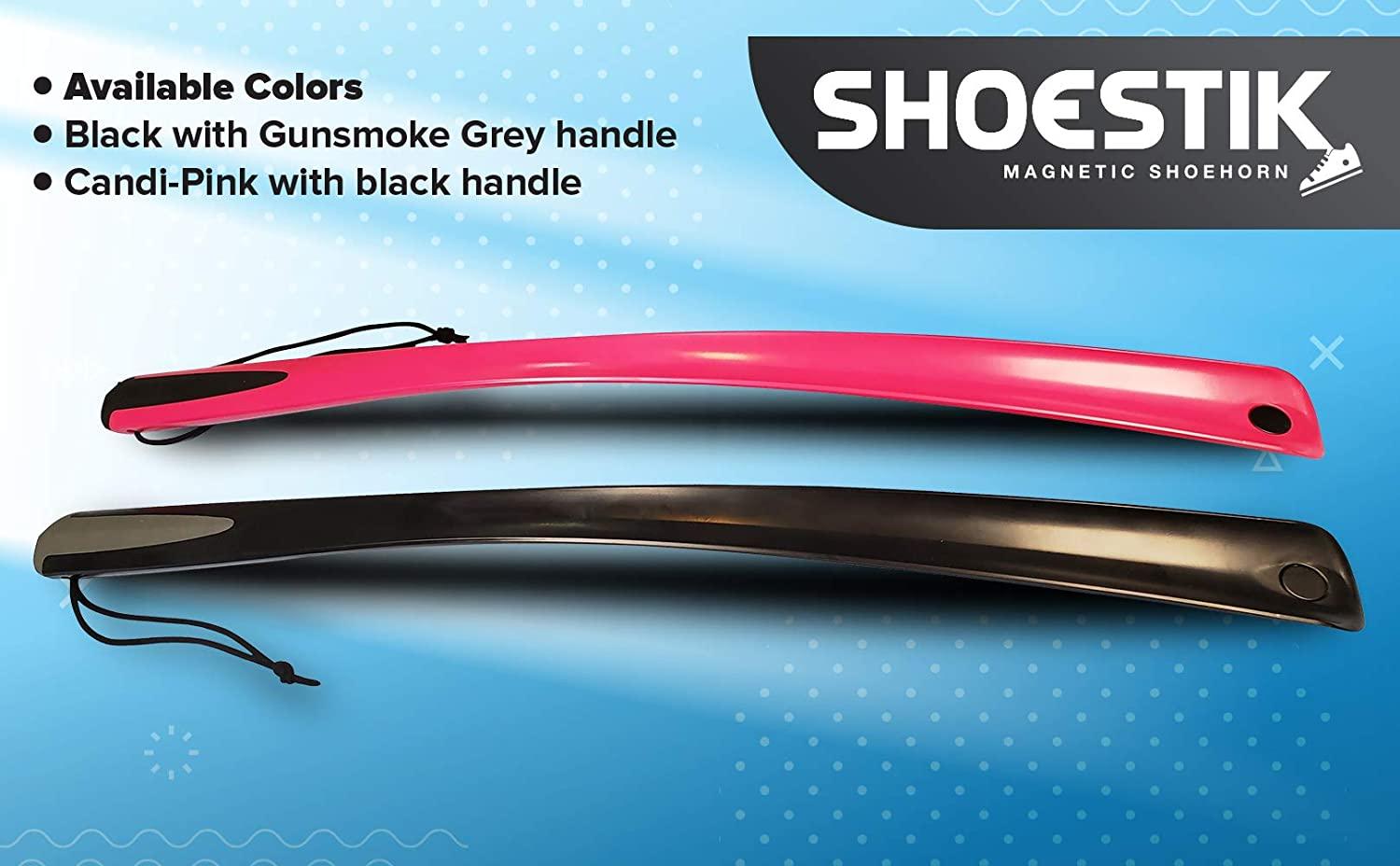 SHOESTIK 24 Long Shoehorn with Innovative No Bending Assistive