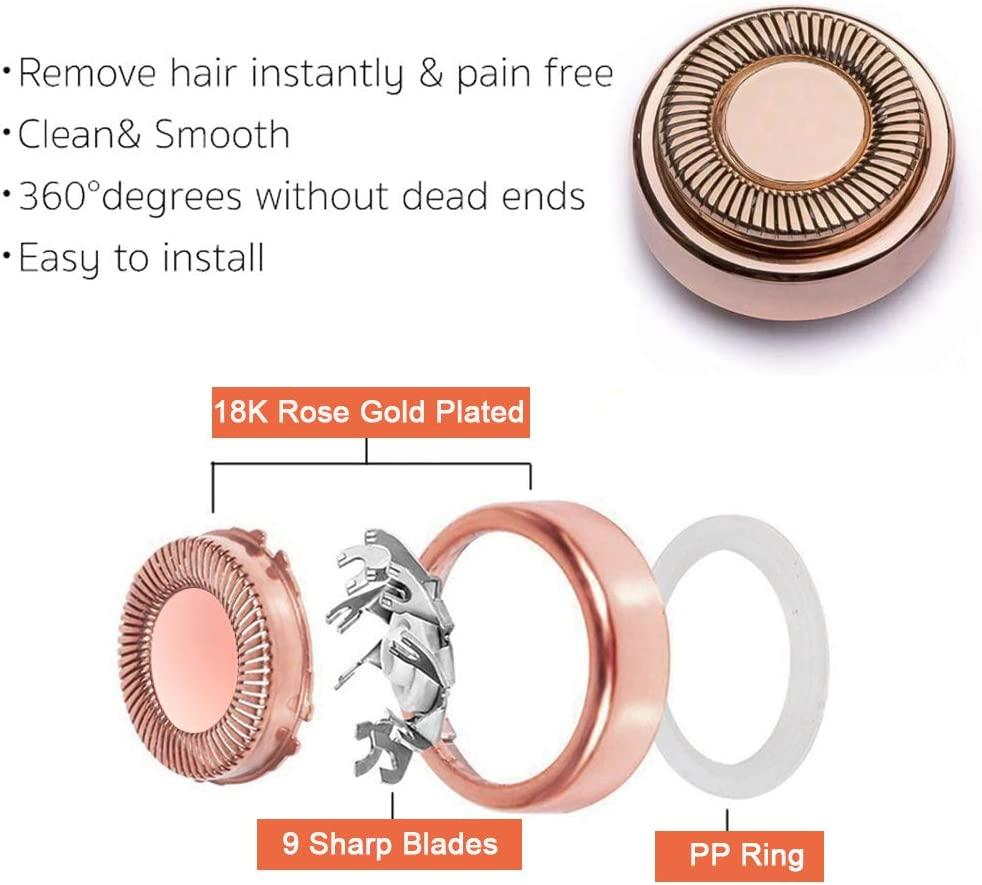 Gen 1 Facial Hair Remover Replacement Heads Compatible with Finishing