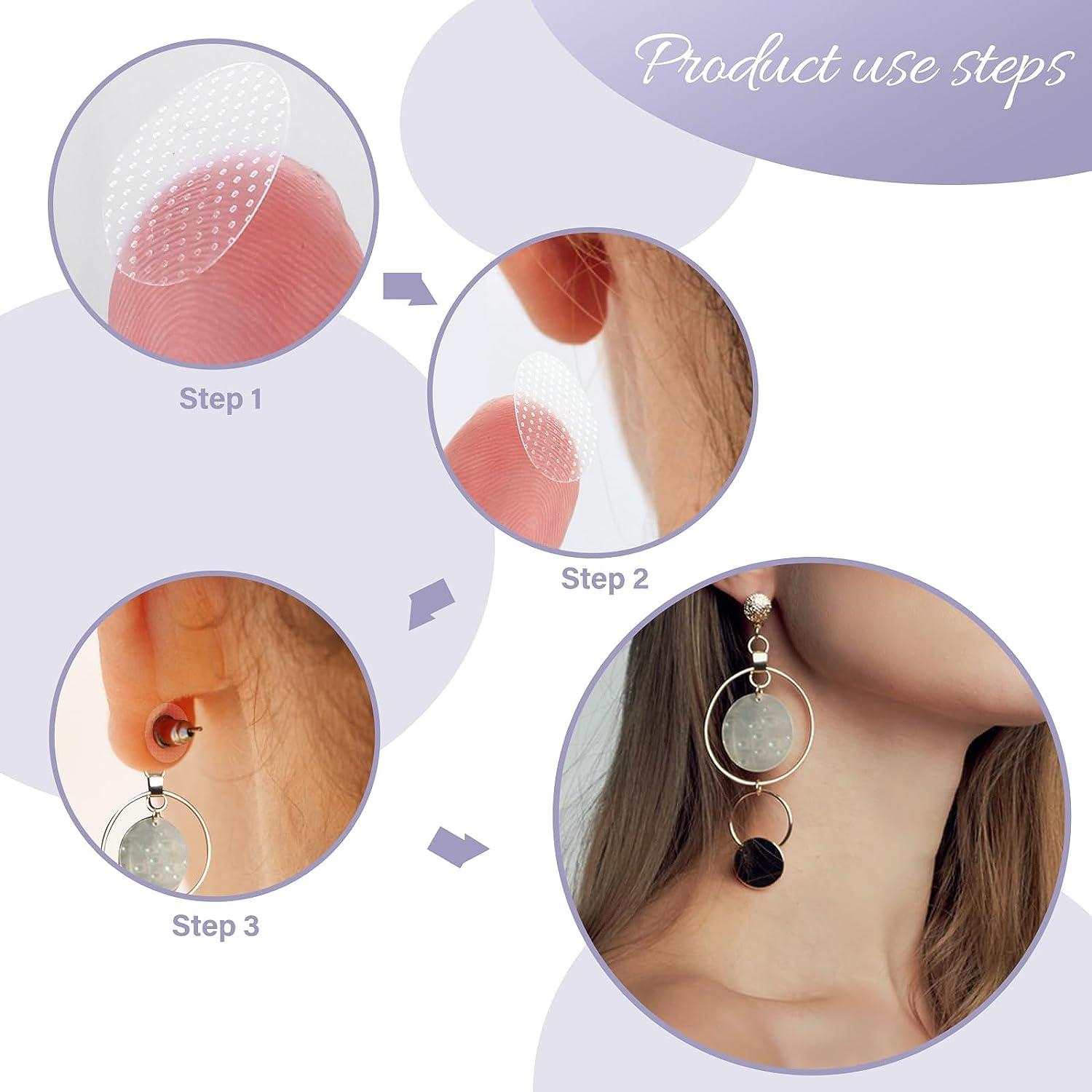 Buy WOMAN IN YOU Earring Lobe Ear Patches Protectors Heavy Earrings Support  Stabilizers Large Lift for Women Long Time Wearing (Pack of 40) Online at  Low Prices in India - Amazon.in