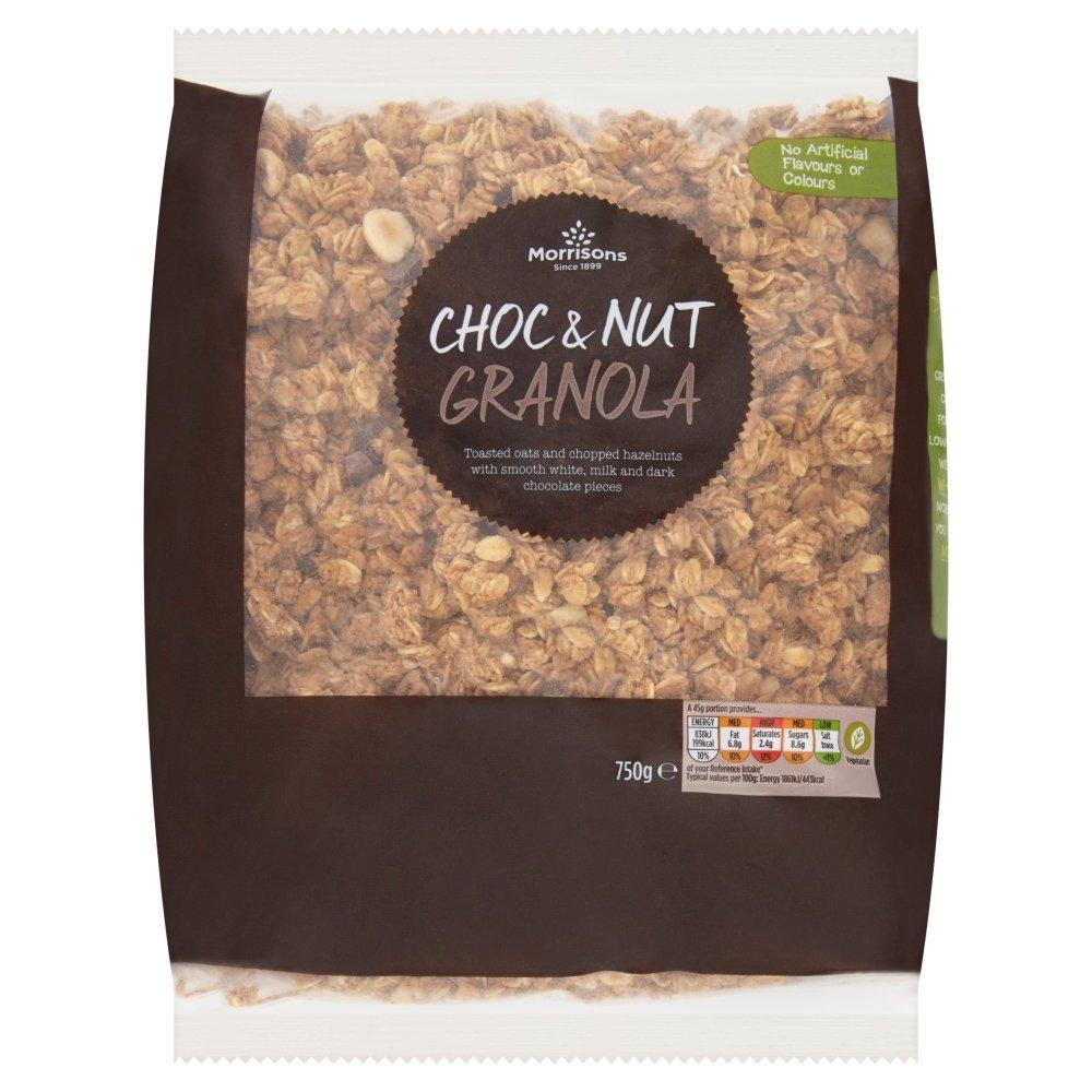 Morrisons Chocolate & Nut Granola 750g