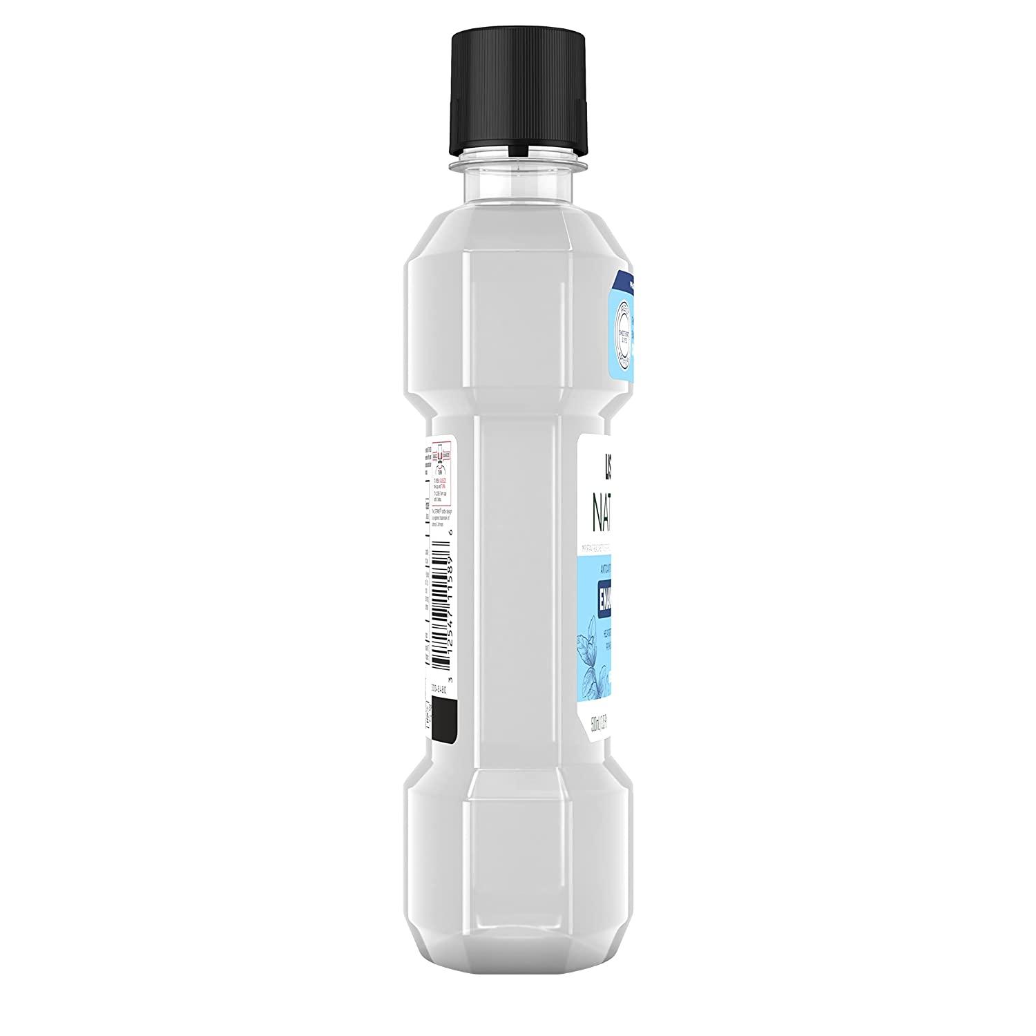 Listerine Naturals Enamel Repair Mouthwash Herbal Mint, 500 mL