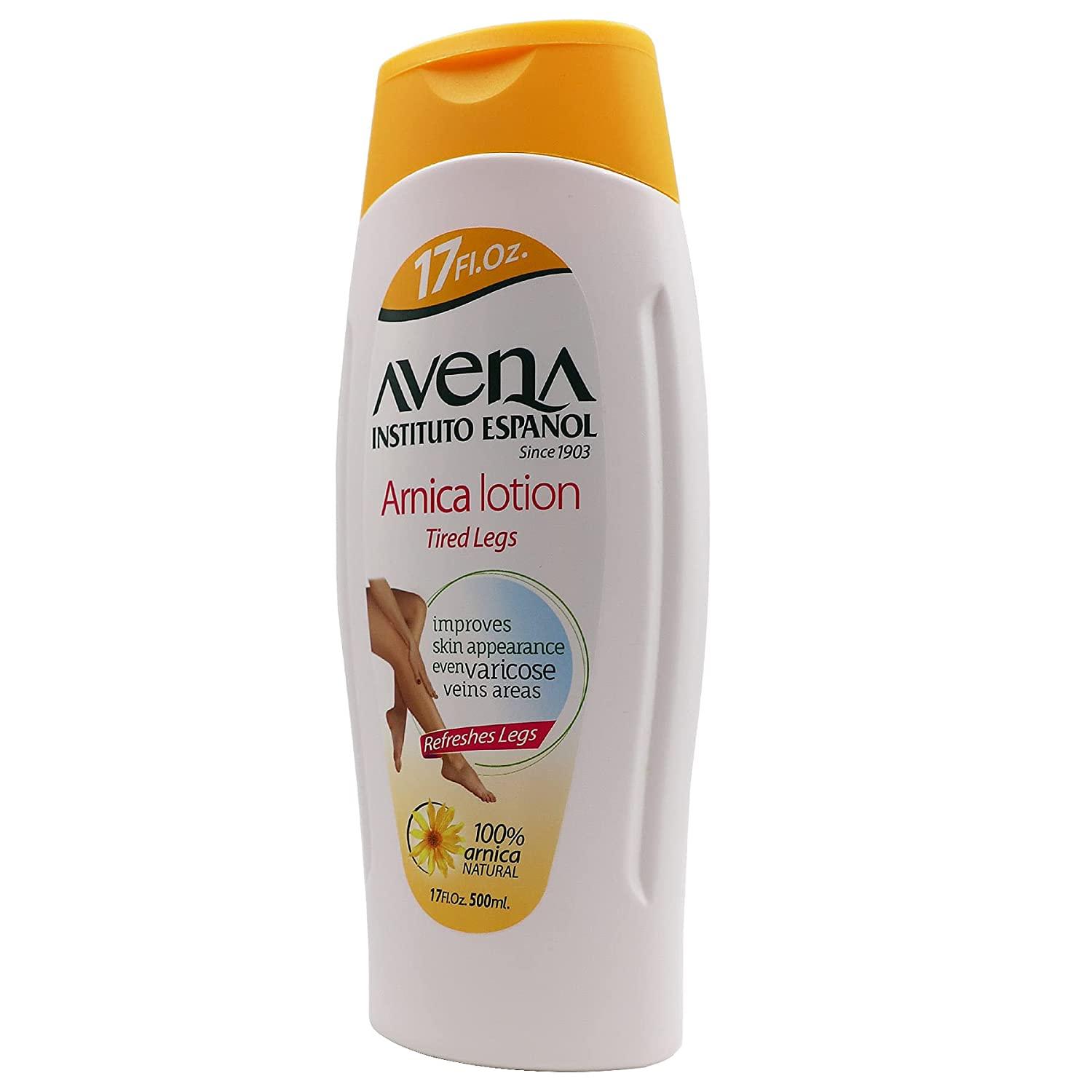 Avena Instituto Español Arnica Lotion Tired Legs, Improves Skin