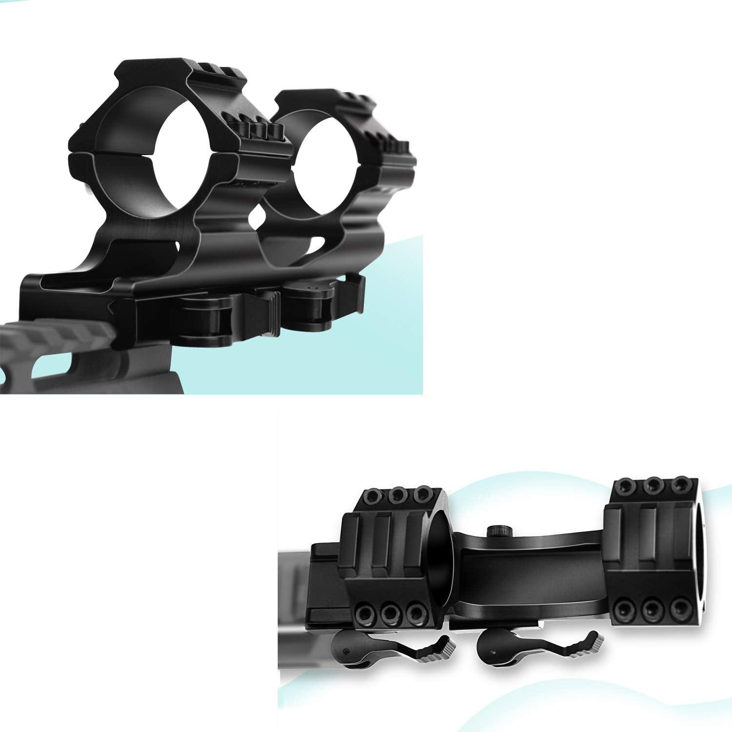VAH Gun Scope mounts Cantilever Riflescope Mounts Quick Release 30mm 25.4mm 1 inch Scope Mount