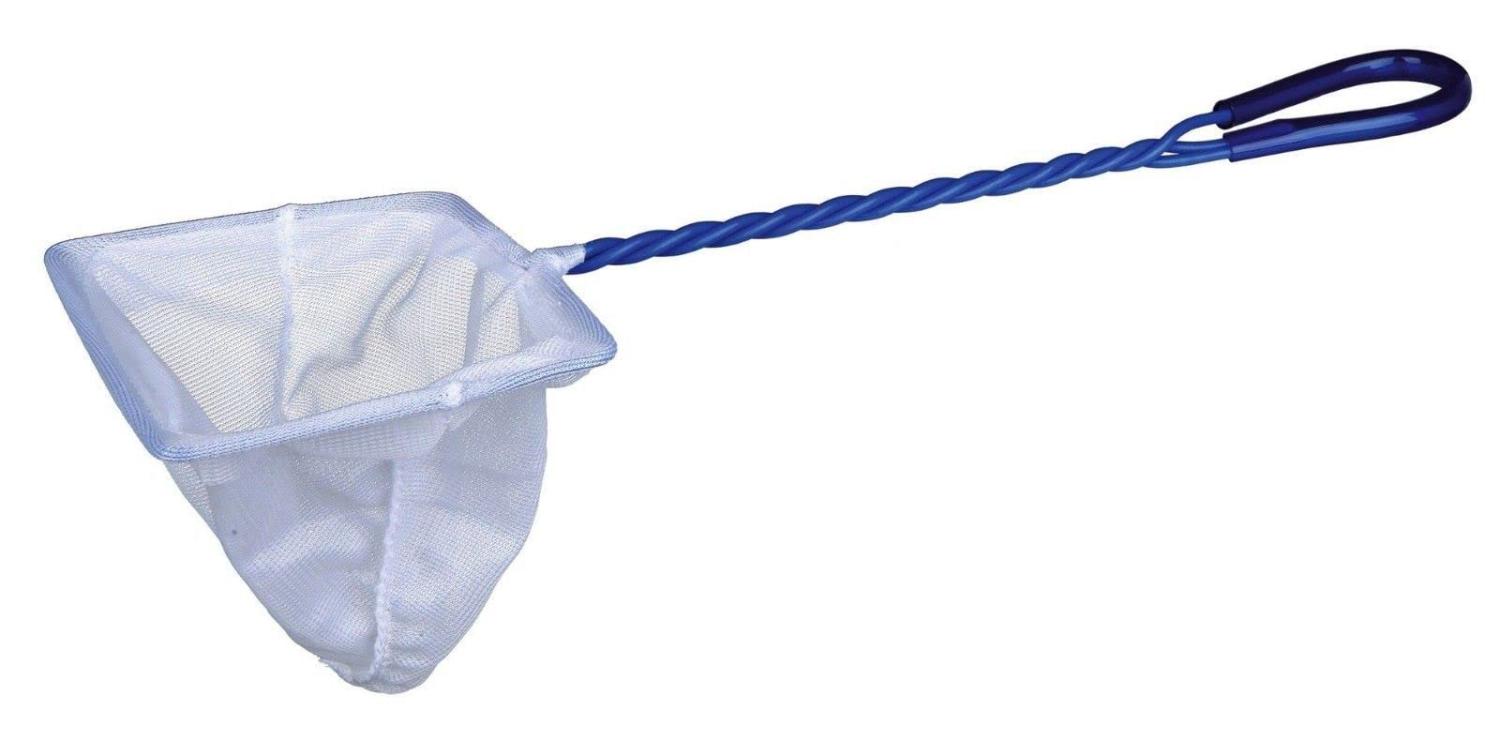 White Fine Mesh Aquarium Fish Net - Quick Catch Nylon for Pond Tank  Cleaning (2" Net) | Buy Now with Express International Delivery |  GoSupps.com