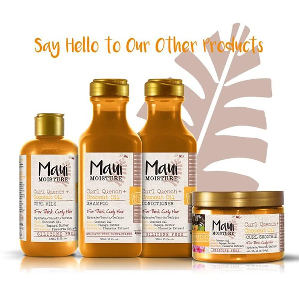 『みかみか』Quench Shampoo & Treatment Set Maui Moisture Curl Quench + Coconut Oil Shampoo & Conditioner Set