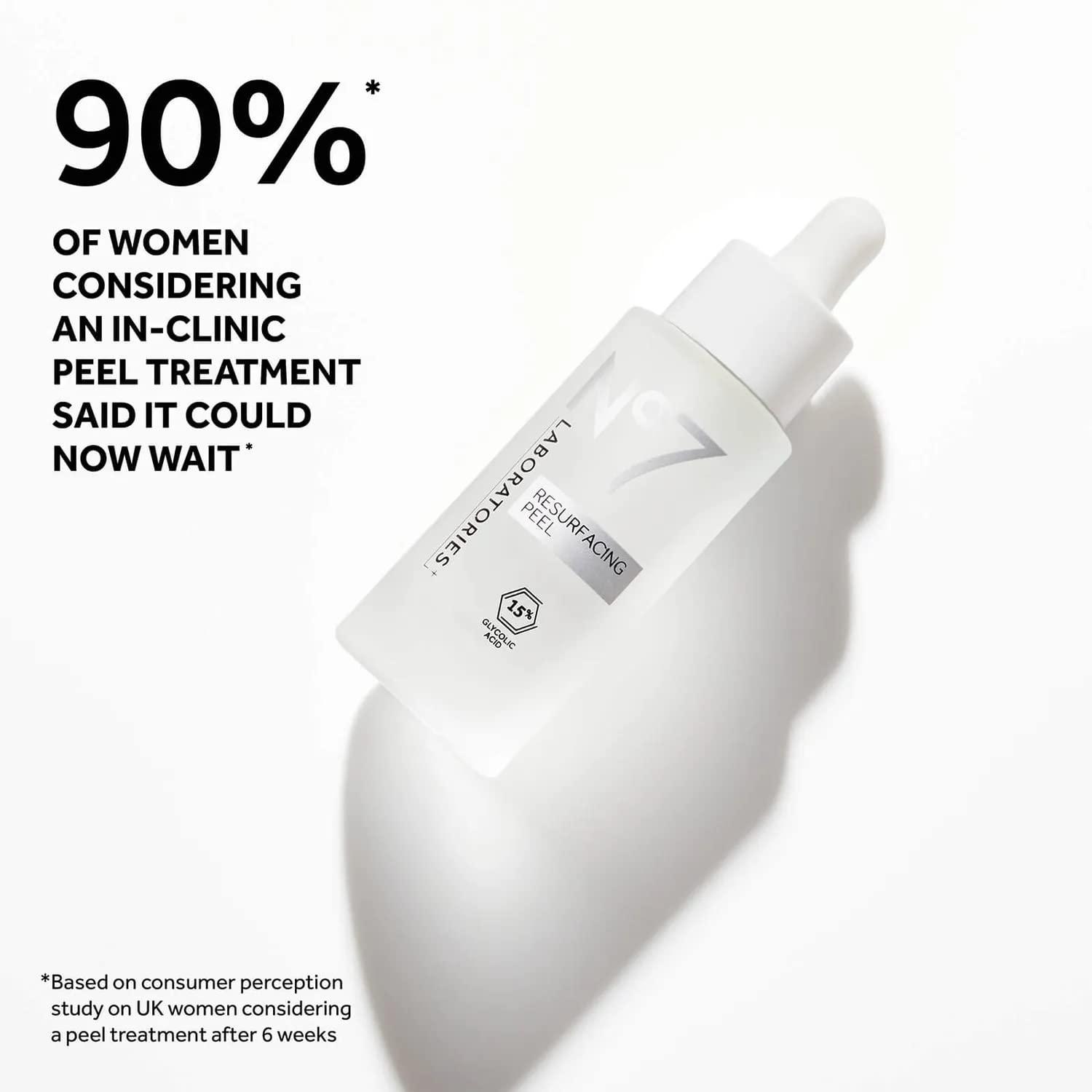 No7 Laboratories Resurfacing Peel 15 Glycolic Acid Skin Resurfacing