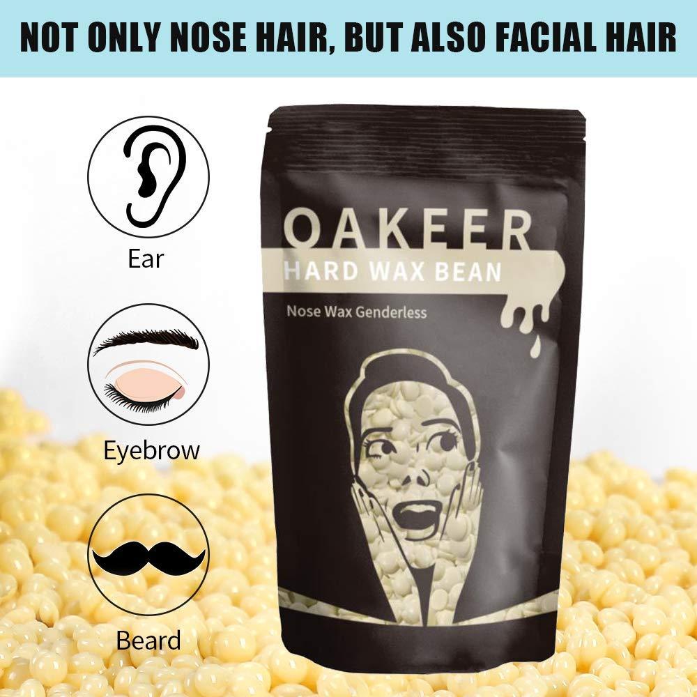 Nose Wax Hair Remover Oakeer Nose Wax Kit for Men and Women at Home