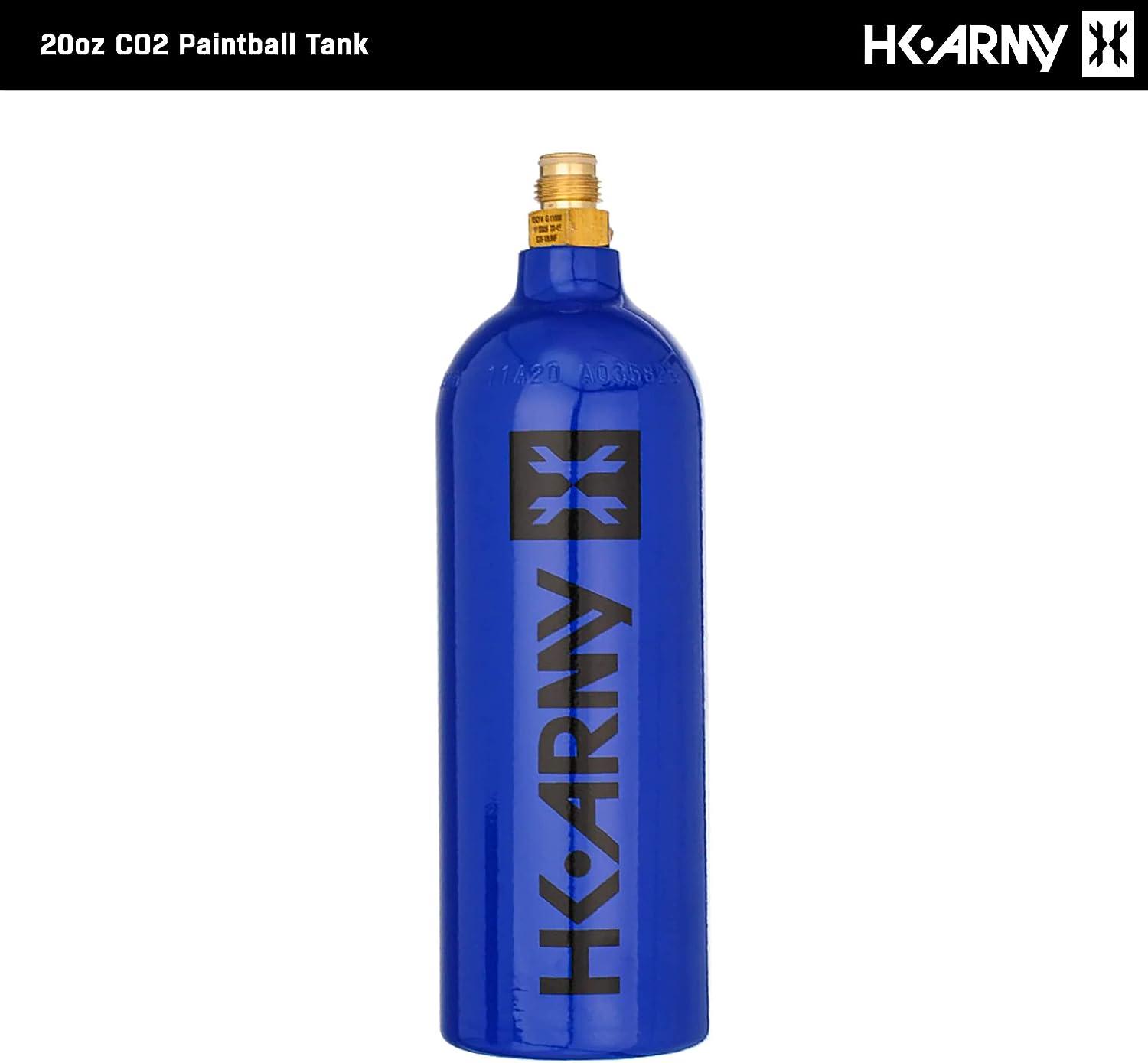 HK Army SABR Paintball Gun CO2 Marker Starter Package Blue