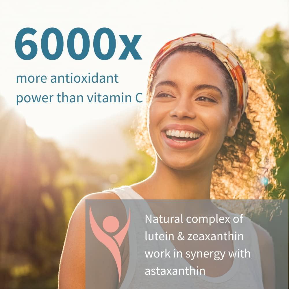 Astaxanthin Complex, Natural Algae Antioxidant for Eyes, Skin & Joints