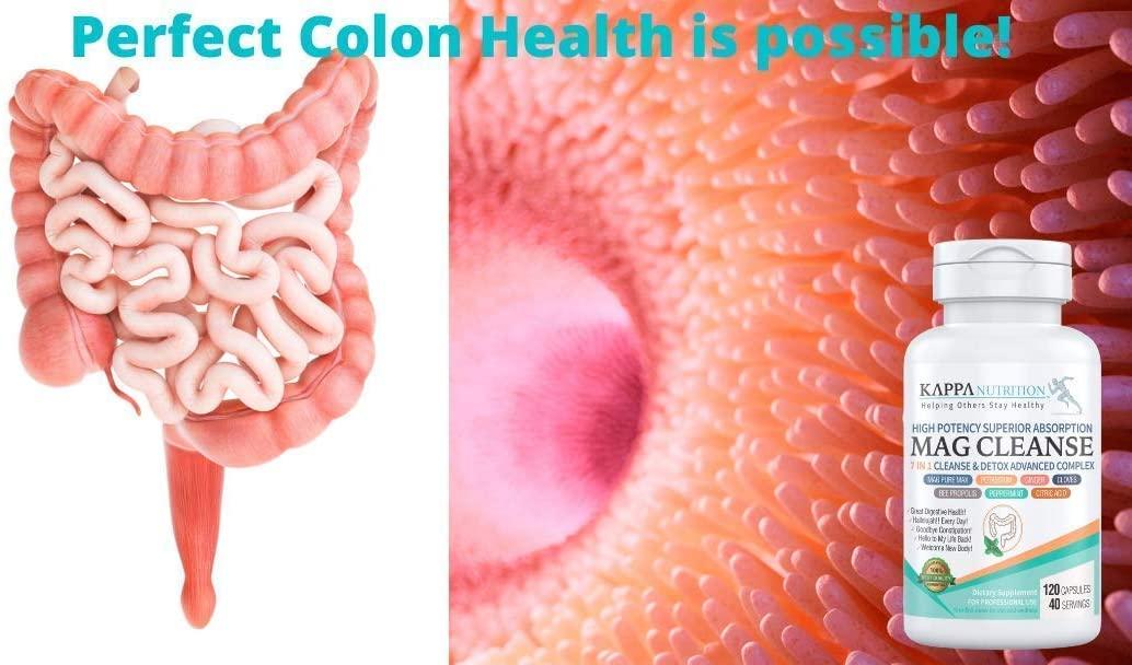 (120 Capsules), 7 in 1 Cleanse and Detox, Aids Digestive System