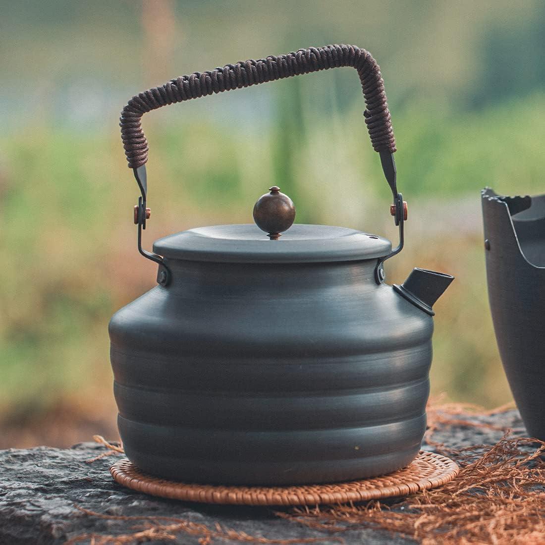 Alocs 1.3L Portable Camping Kettle - Lightweight Tea & Coffee Pot for  Outdoor Hiking and Picnics | Buy Now with Express International Delivery |  GoSupps.com