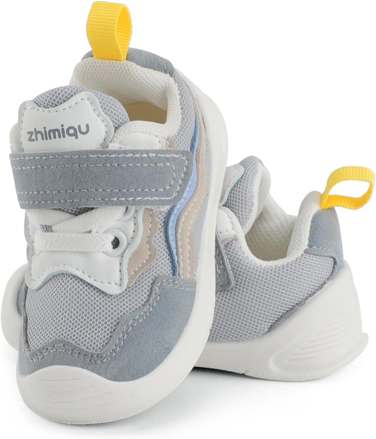 Babies Shoes For Beginning Walkers LACOFIA Baby Non-Slip Trainers