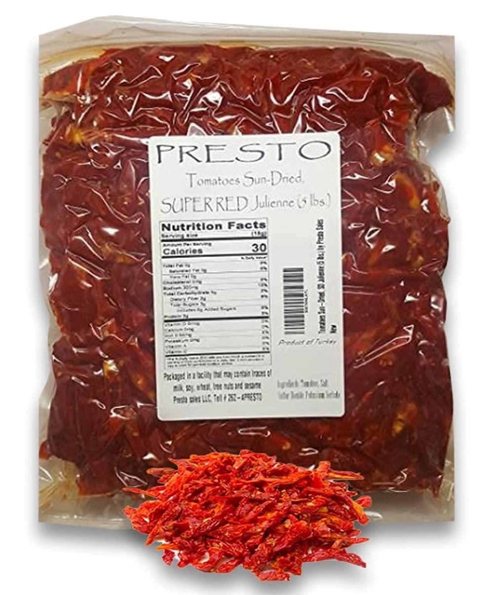 Tomatoes SunDried SUPER RED Julienne cut Nutrient Full Delightful