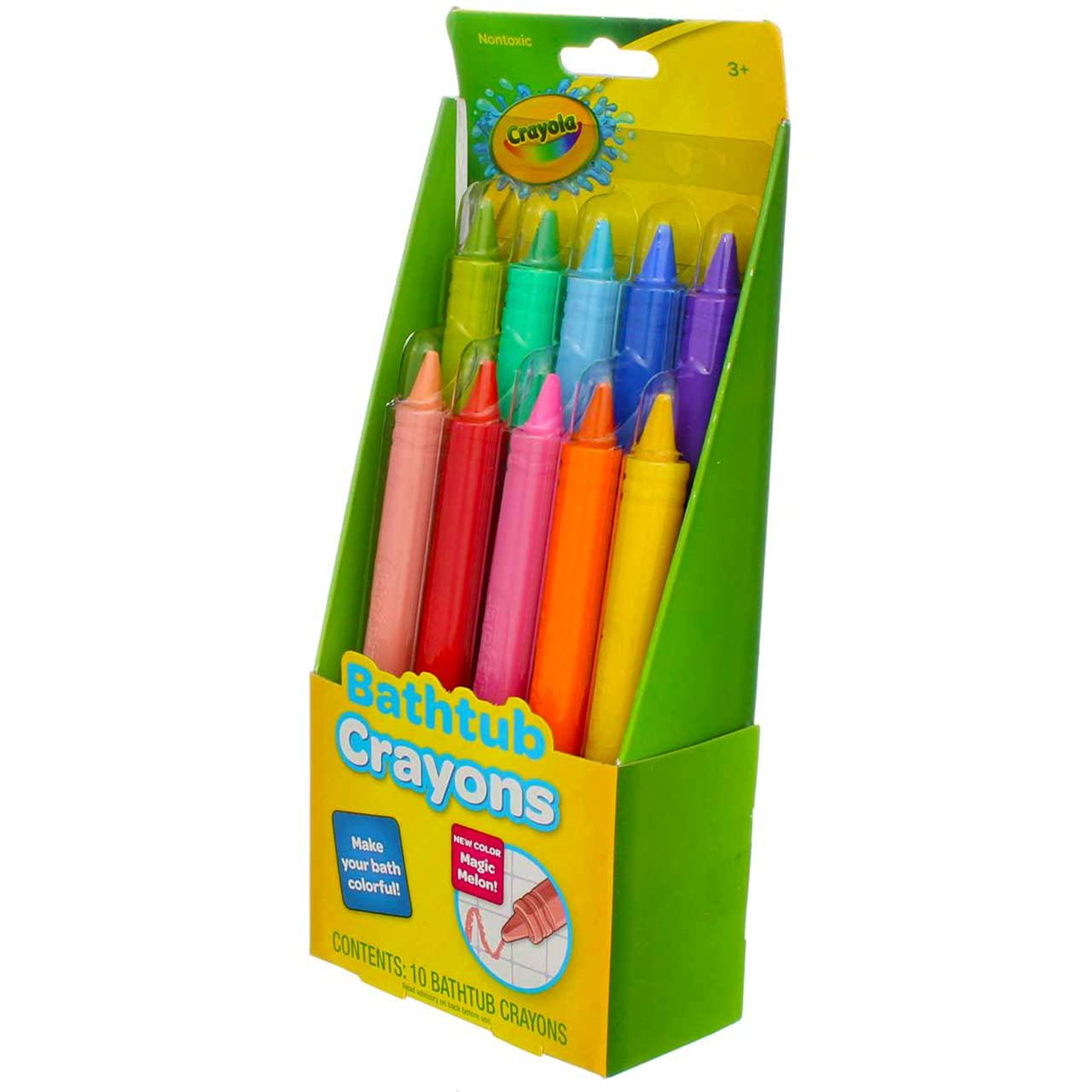 Crayola Bathtub Crayons Set 9 Crayons + Bonus for Ages 3+