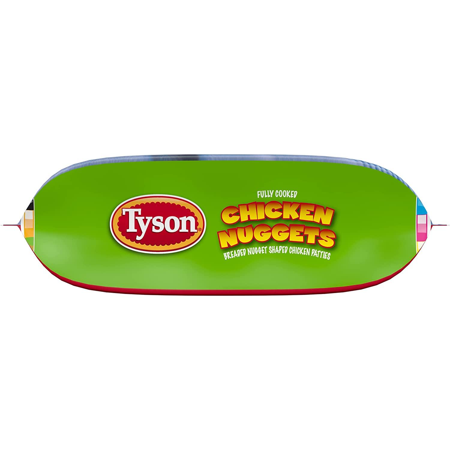 Tyson Fully Cooked Chicken Nuggets Frozen Chicken Nuggets 2 lb