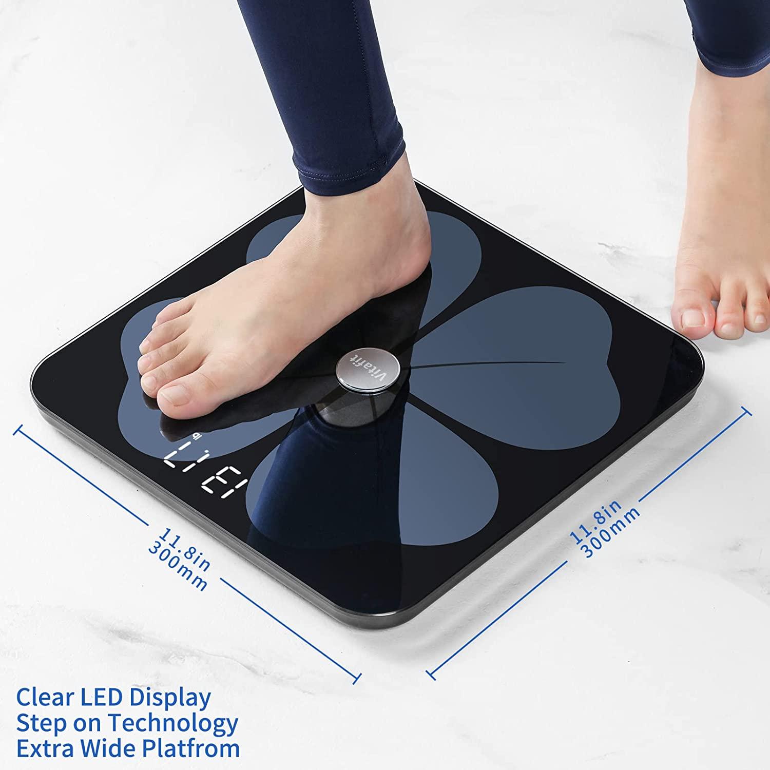 Vitafit Smart Body Fat Weight Scale for Body Composition Monitors, Over