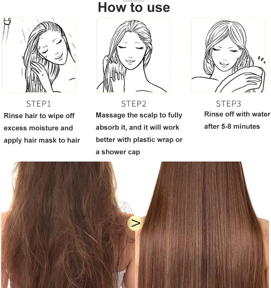 Pinky Pinky Deep Moisture Hair Mask Non Steaming Hair Mask (2pcs)