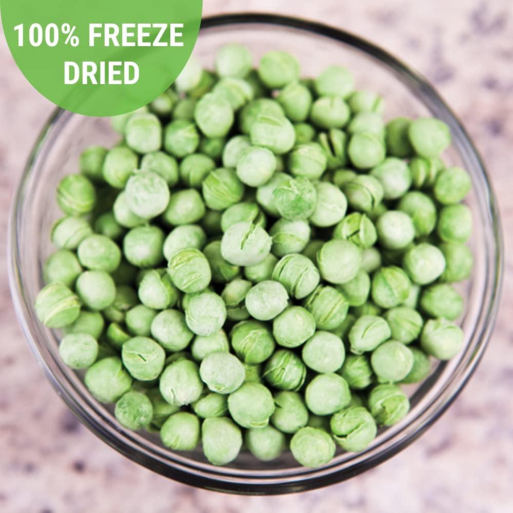 Nutristore Freeze Dried Green Peas 40 Servings 18 OZ 25 Year
