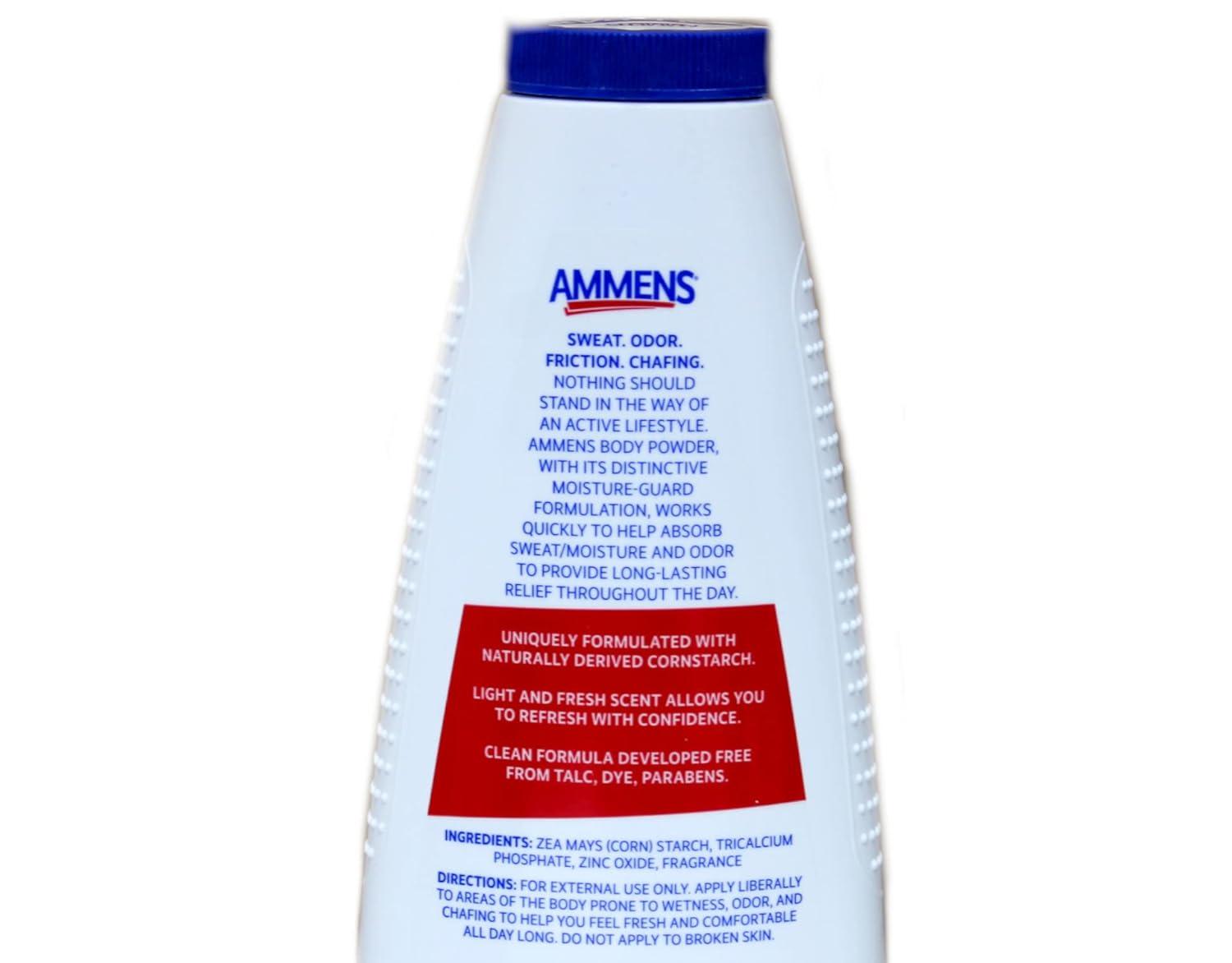 Ammens Original Formula Powder Soothing and Absorbent Powder for