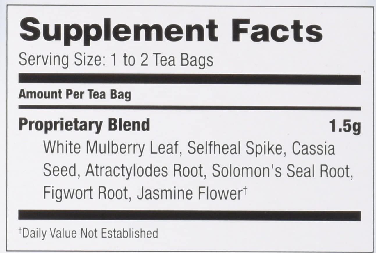 Bravo Tea Sugar Level Caffeine Free, 20 Tea Bags