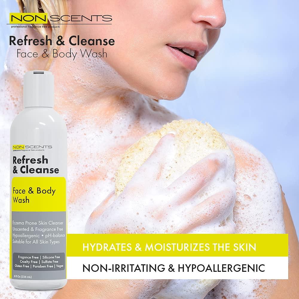 Eczema Wash for Face and Body Moisturizing Body Wash for Eczema