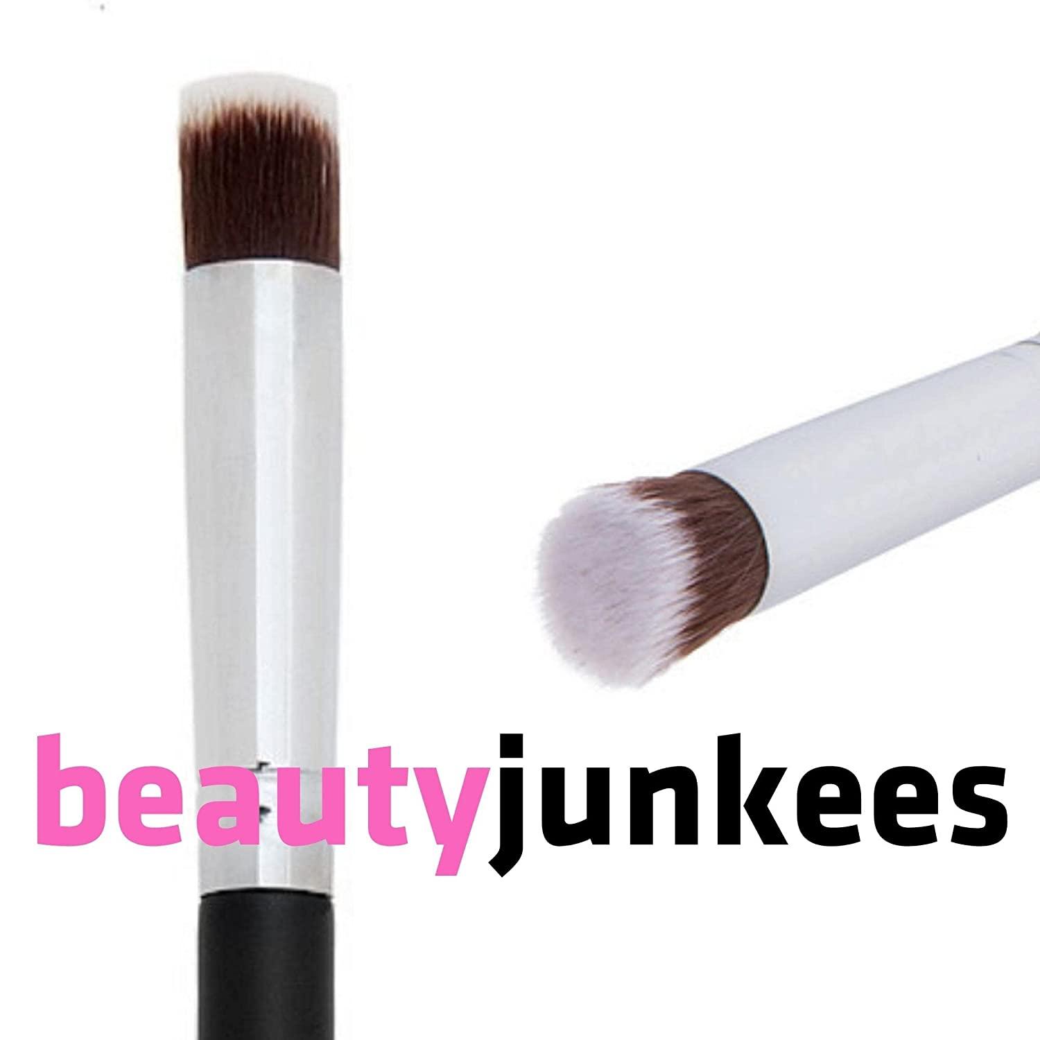 Under Eye Concealer Brush Beauty Junkees Mini Flat Top Kabuki with