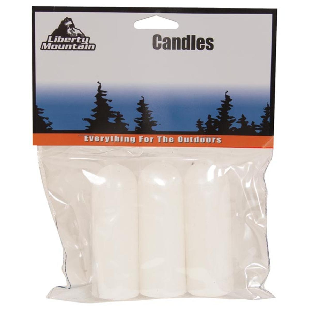 Liberty Mountain Replacement Candles, Pack of 3