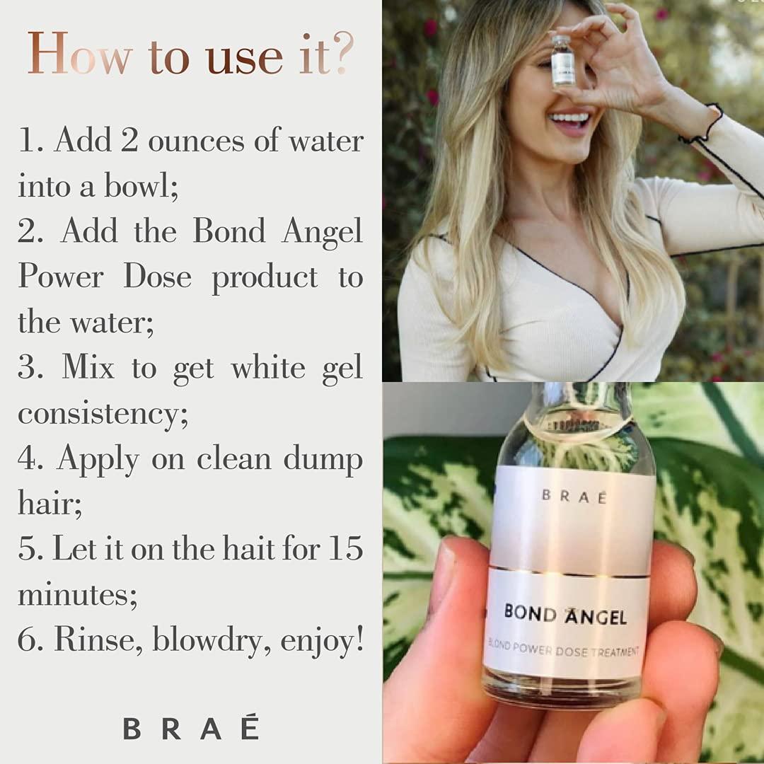 Bond Angel Power Dose Ampoule Hair Repair Treatment for Damaged Hair