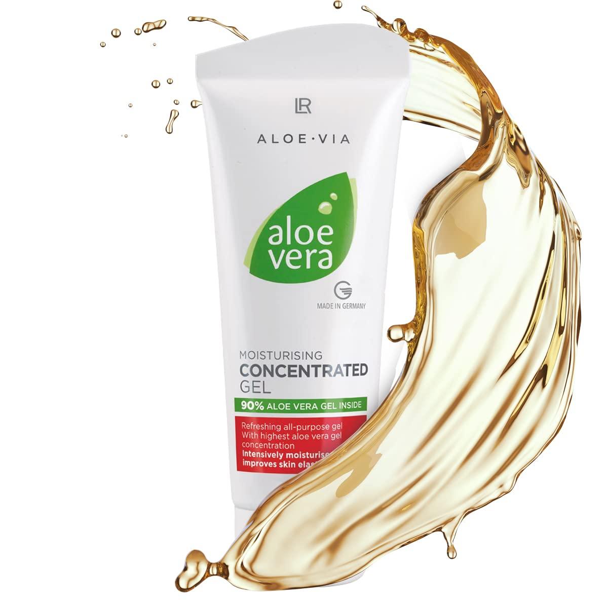 LR ALOE VIA Aloe Vera Gel Concentrate - 100ml Moisturizing Gel for Hydrated  Skin - International Shipping | Buy Now with Express International Delivery  | GoSupps.com