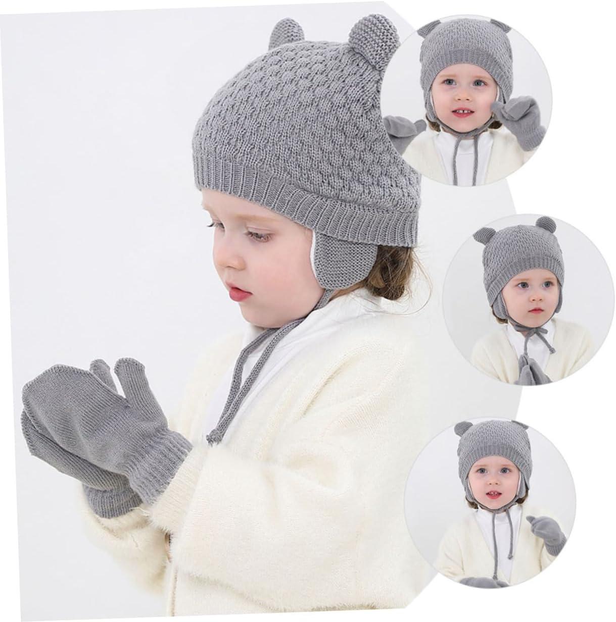 Child Knitted Helmet Hat Children's Balaclava Knitting Pattern