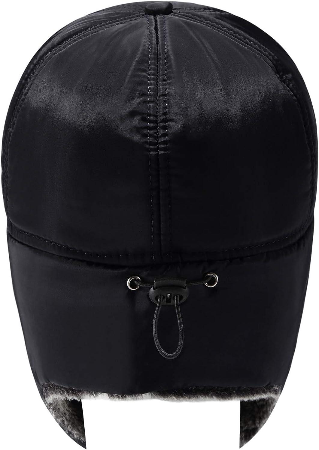 Trooper Trapper Hat - Unisex Winter Aviator Hat with Ear Flap and