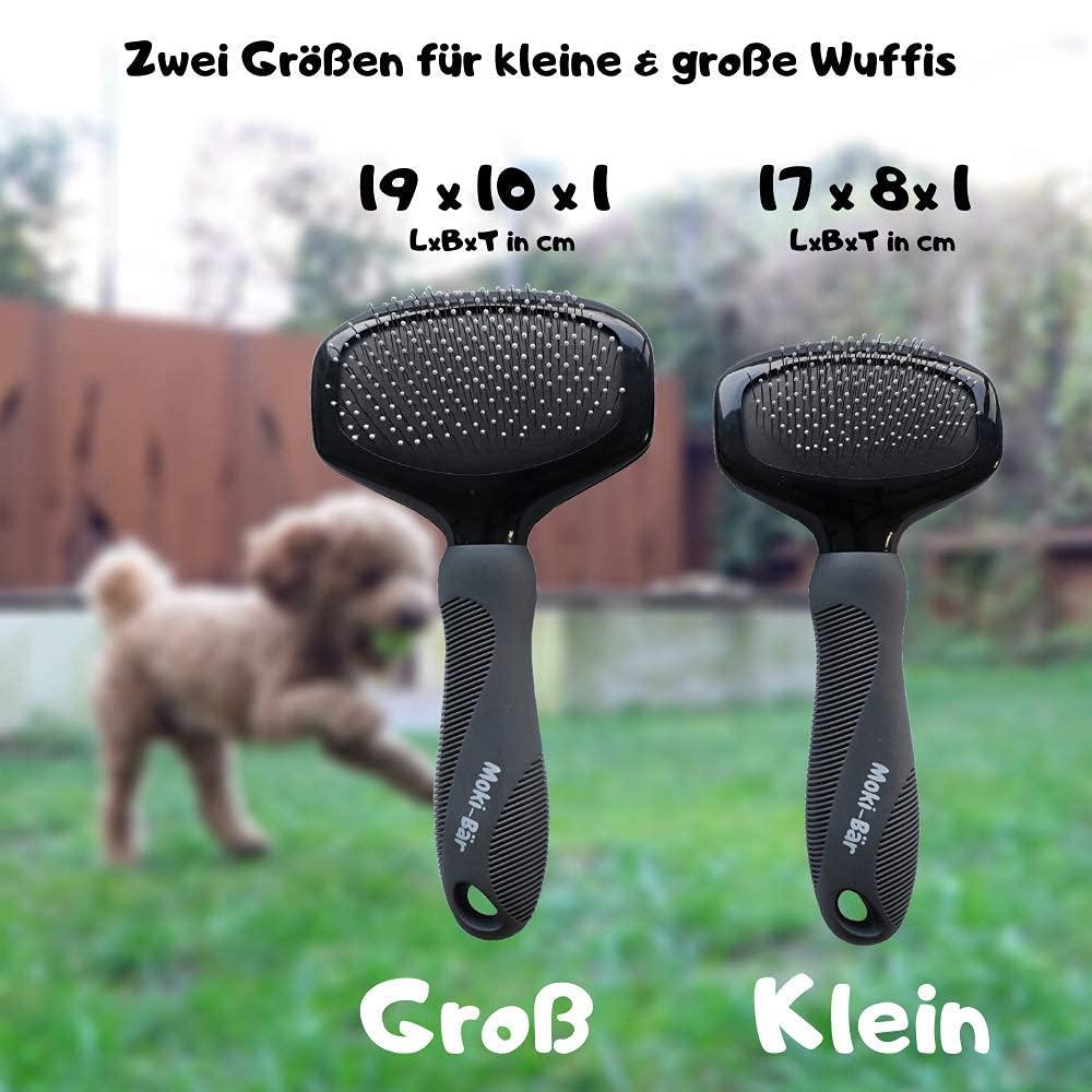 Moki B r Softbr ste Dog Brush for Poodles Ideal for Sensitive