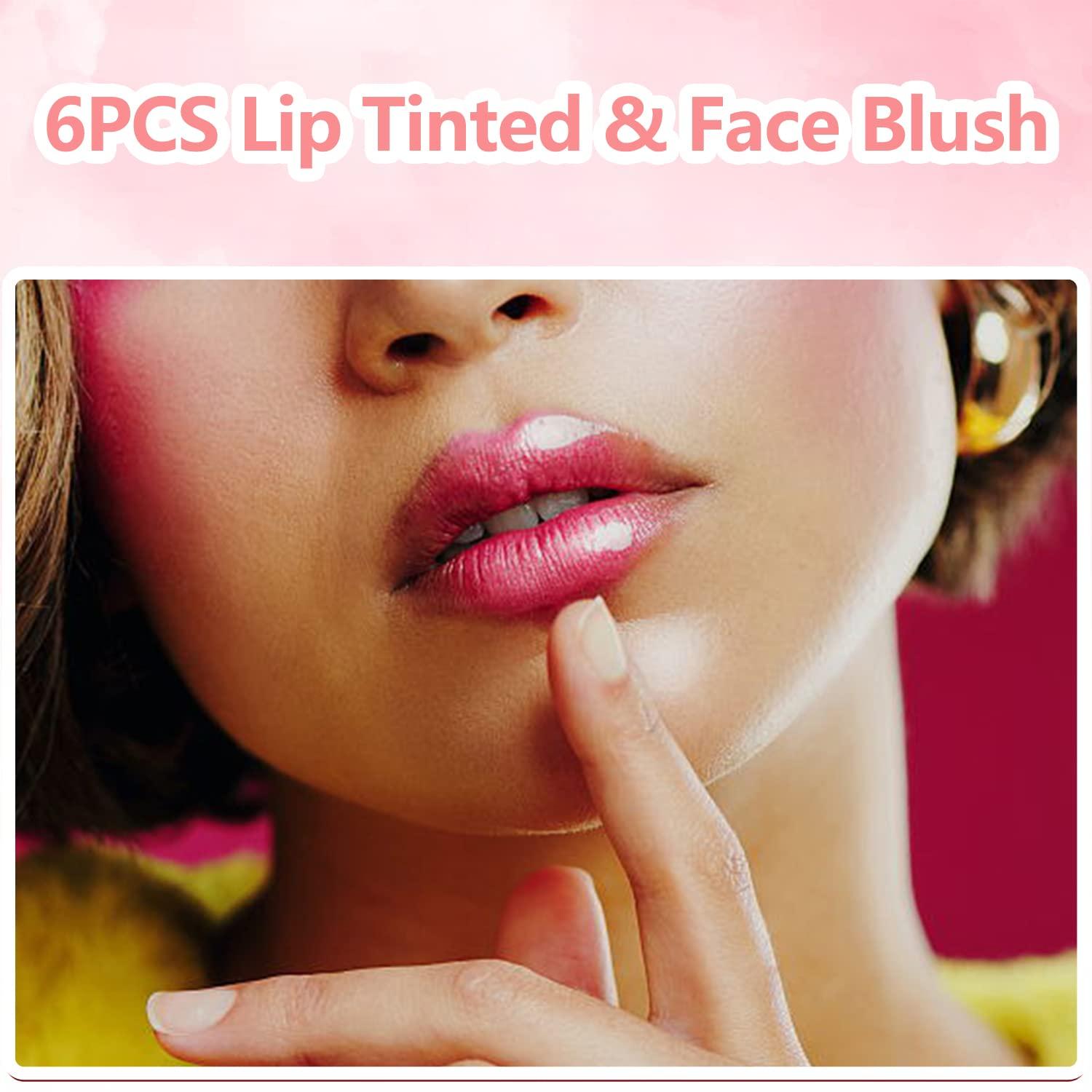 Eakroo 6 Colors Lip Tint Stain Mini Liquid Lipstick - Korean Lip