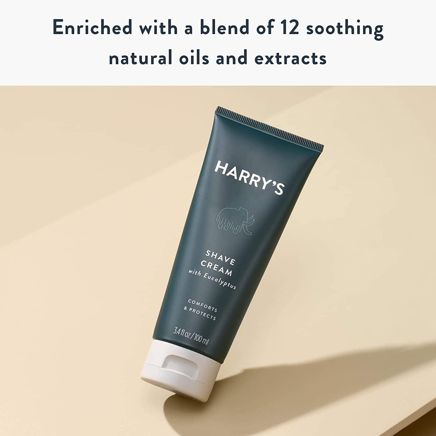 Harry's Shaving Cream Shaving Cream for Men with Eucalyptus 2 pack