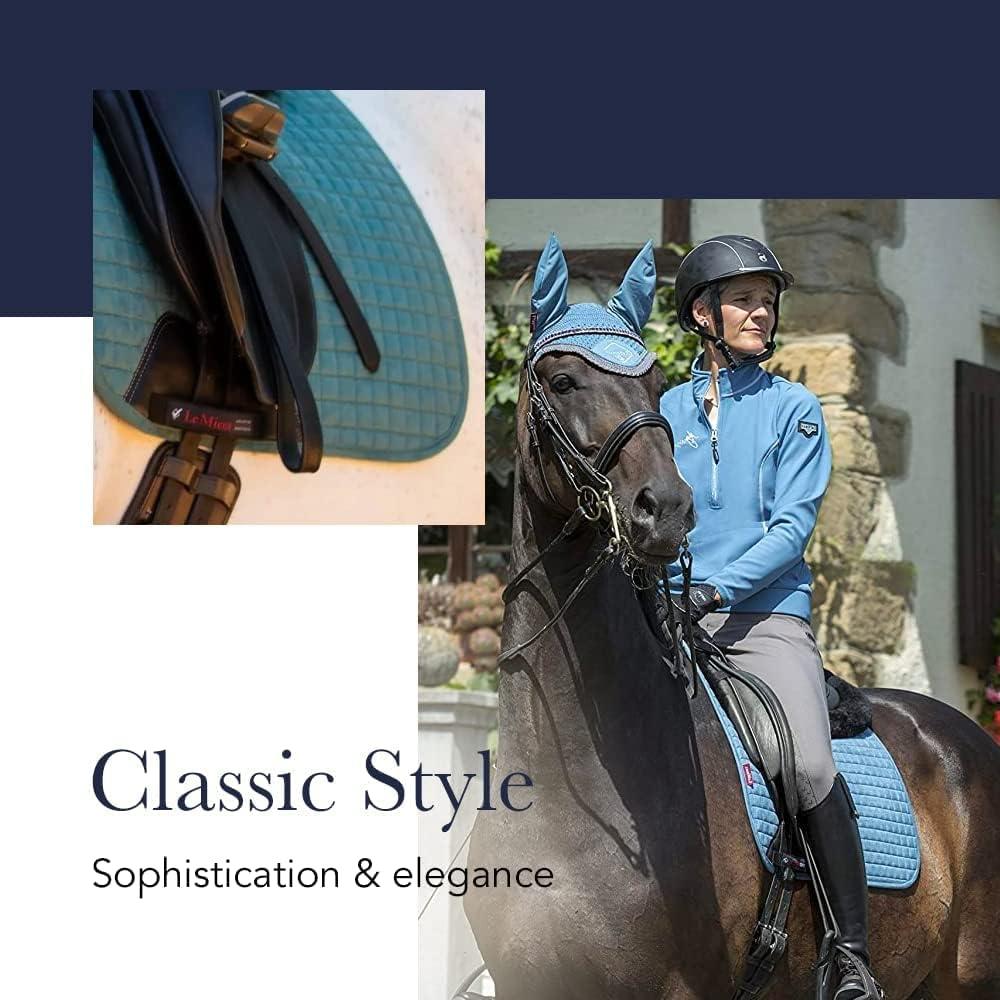 LeMieux Dressage Loire Classic Saddle Pad Large Peacock