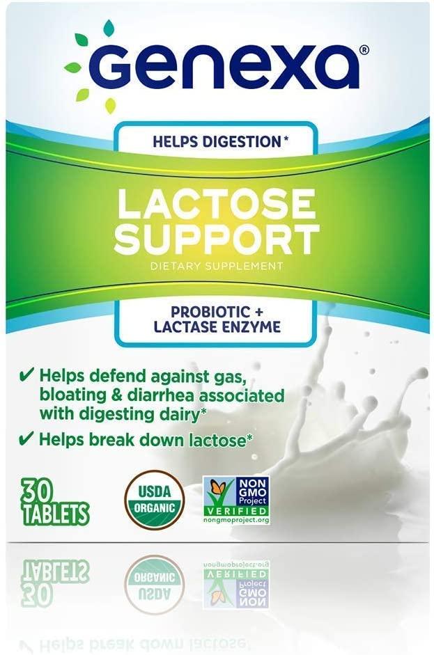 Genexa Antacid Maximum Strength Organic Berry & Vanilla 1000 mg 72 Chewable Tablets